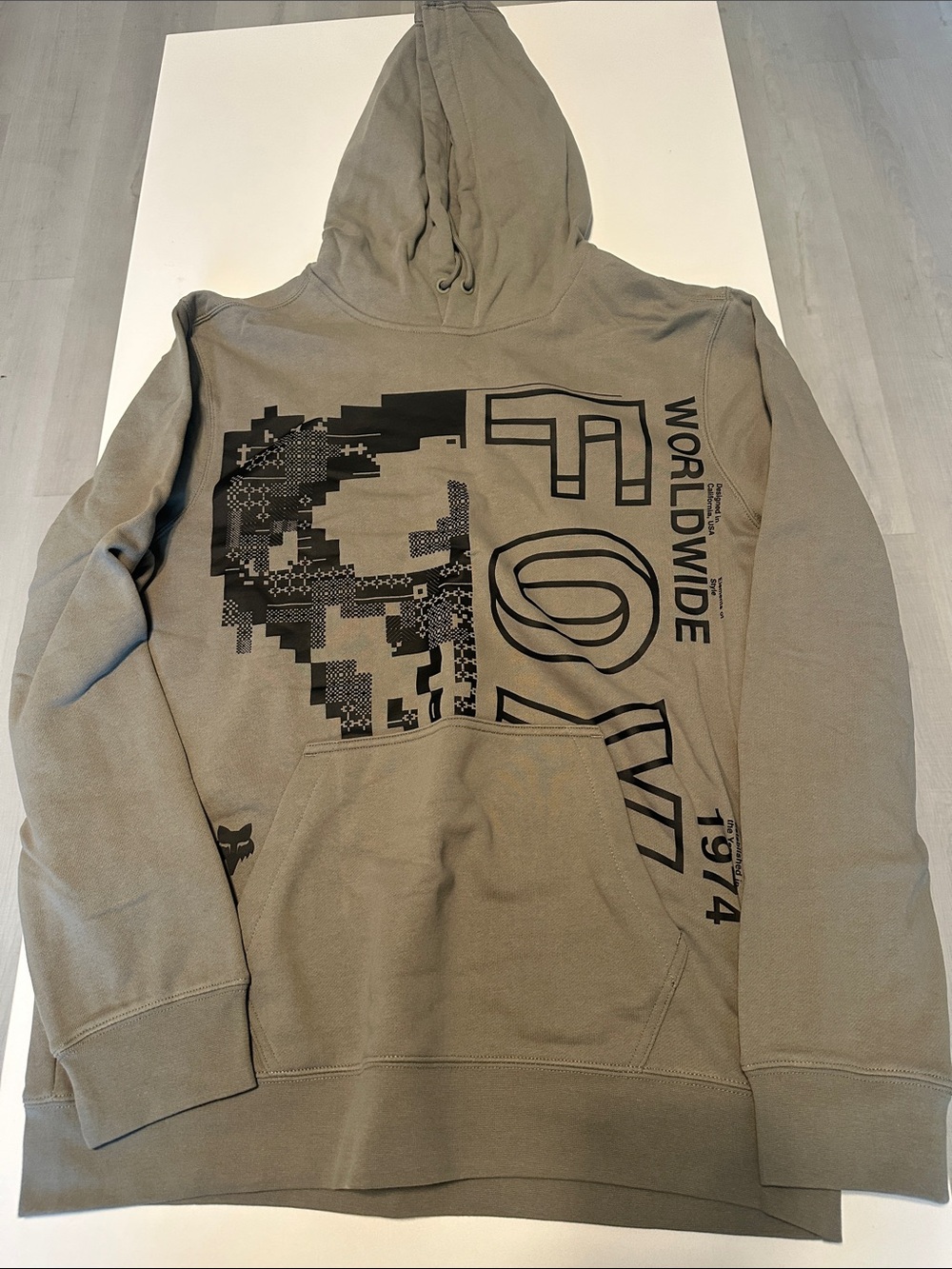 Image Skull Pullover Hoodie